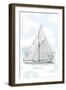 Six-Beam Cutter Sail Plan-Charles P. Kunhardt-Framed Art Print