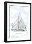 Six-Beam Cutter Sail Plan-Charles P. Kunhardt-Framed Art Print