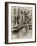 Six Boats Sepia-Danny Head-Framed Photographic Print