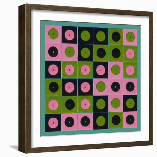 Six by Six, 2018-Peter McClure-Framed Giclee Print