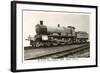 Six Coupled Passenger Train Engine-null-Framed Art Print