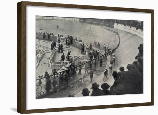 Six Day Race, Paris, 1927-French Photographer-Framed Photographic Print