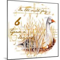 Six Geese a-Laying-Janice Gaynor-Mounted Art Print