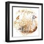 Six Geese a-Laying-Janice Gaynor-Framed Art Print