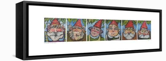 Six Gnomes 1-Tim Nyberg-Framed Stretched Canvas