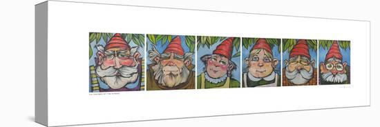 Six Gnomes 1-Tim Nyberg-Stretched Canvas