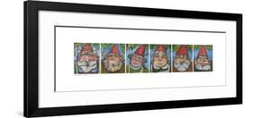 Six Gnomes 1-Tim Nyberg-Framed Giclee Print