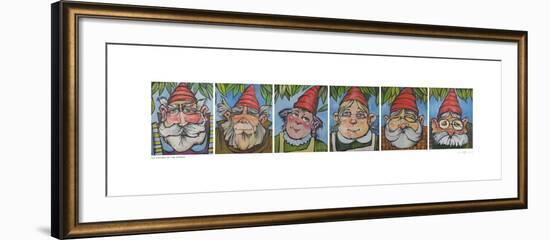 Six Gnomes 1-Tim Nyberg-Framed Giclee Print