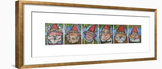 Six Gnomes 1-Tim Nyberg-Framed Giclee Print