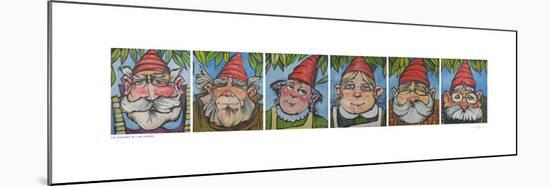Six Gnomes 1-Tim Nyberg-Mounted Giclee Print