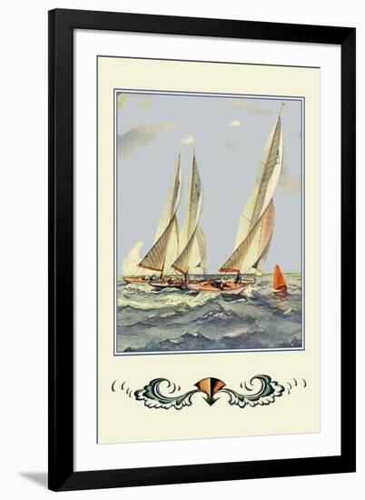 Six Meter Racing-Yngve E. Soderberg-Framed Art Print