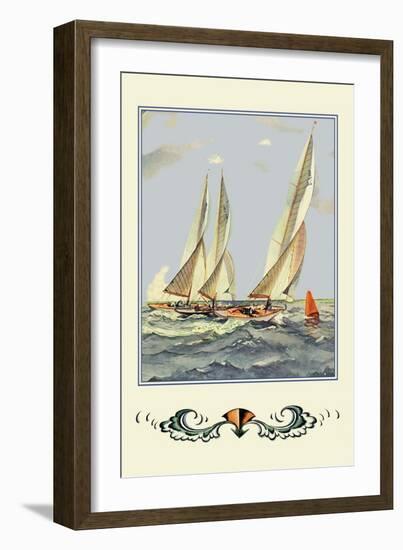 Six Meter Racing-Yngve E. Soderberg-Framed Art Print