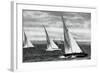 Six Metre R Class Sailing, Berlin Olympics, 1936-null-Framed Giclee Print