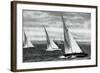 Six Metre R Class Sailing, Berlin Olympics, 1936-null-Framed Giclee Print