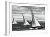 Six Metre R Class Sailing, Berlin Olympics, 1936-null-Framed Giclee Print