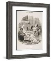 Six Mois De Mariage-Honore Daumier-Framed Giclee Print