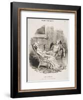 Six Mois De Mariage-Honore Daumier-Framed Giclee Print
