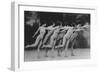 Six Nude Dancers-null-Framed Art Print