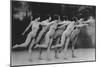 Six Nude Dancers-null-Mounted Art Print