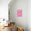 Six On Pink-null-Art Print displayed on a wall