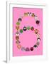 Six On Pink-null-Framed Giclee Print