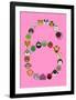 Six On Pink-null-Framed Giclee Print