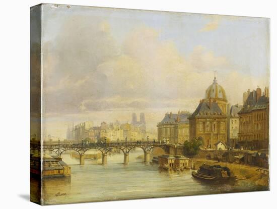 Six petites vues de Paris-Francois Etienne Villeret-Stretched Canvas