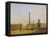 Six petites vues de Paris-Francois Etienne Villeret-Framed Stretched Canvas