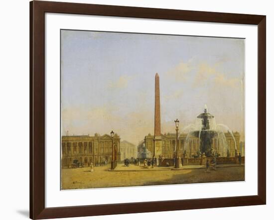 Six petites vues de Paris-Francois Etienne Villeret-Framed Giclee Print