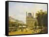 Six petites vues de Paris-Francois Etienne Villeret-Framed Stretched Canvas