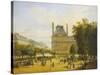 Six petites vues de Paris-Francois Etienne Villeret-Stretched Canvas