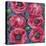 Six Pink Poppies-li bo-Stretched Canvas