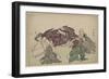 Six Poets (Rokkasen), 1795-1806 (Woodcut)-Kitagawa Utamaro-Framed Giclee Print
