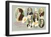 Six Presidents of the Mormons-null-Framed Art Print