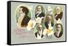 Six Presidents of the Mormons-null-Framed Stretched Canvas