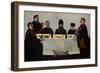 Six Princes (Feas), 1905-1907-Niko Pirosmani-Framed Giclee Print