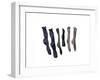 Six Socks, 2003-Miles Thistlethwaite-Framed Giclee Print