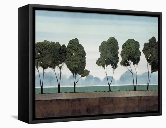 Six Trees-Robert Charon-Framed Stretched Canvas