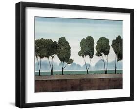 Six Trees-Robert Charon-Framed Art Print