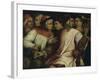 Six Tuscan Poets: Dante, Petrarch, Boccaccio, Cavalcanti, Ficino and Landino-Giorgio Vasari-Framed Giclee Print