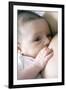 Six Week Old Baby Girl Breastfeeding-Cristina-Framed Photographic Print