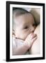 Six Week Old Baby Girl Breastfeeding-Cristina-Framed Photographic Print