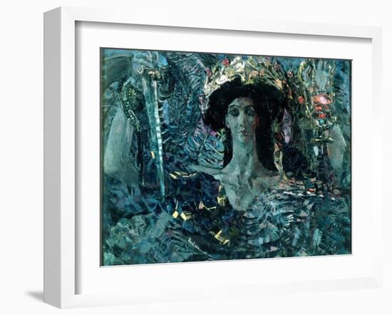 Six-Winged Seraph, 1904-Mikhail Aleksandrovich Vrubel-Framed Giclee Print