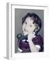 Six Year Old Girl on the Phone, Ca. 1959-null-Framed Photographic Print