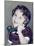 Six Year Old Girl on the Phone, Ca. 1959-null-Mounted Photographic Print