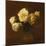 Six Yellow Roses in a Vase-Henri Fantin-Latour-Mounted Giclee Print