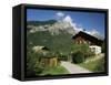 Sixt Fer a Cheval, Haute Savoie, Rhone Alpes, France-Michael Busselle-Framed Stretched Canvas