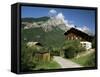 Sixt Fer a Cheval, Haute Savoie, Rhone Alpes, France-Michael Busselle-Framed Stretched Canvas