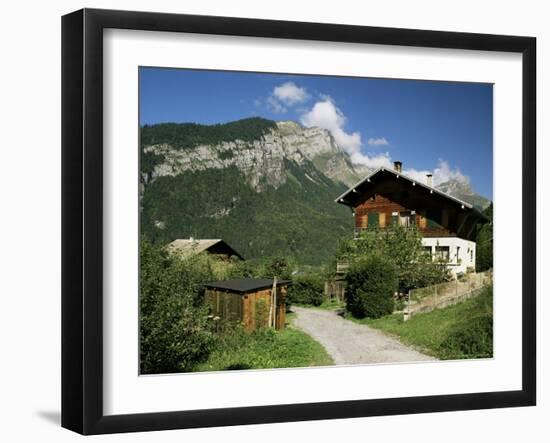 Sixt Fer a Cheval, Haute Savoie, Rhone Alpes, France-Michael Busselle-Framed Photographic Print