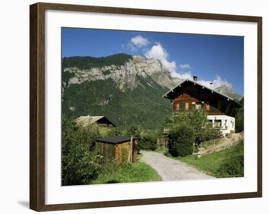 Sixt Fer a Cheval, Haute Savoie, Rhone Alpes, France-Michael Busselle-Framed Photographic Print